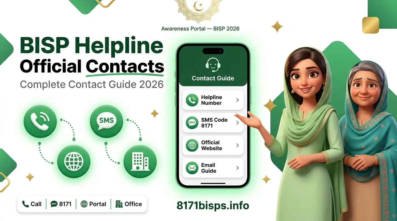 BISP Helpline Number — The Official Contacts