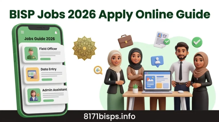 BISP Jobs 2026 – Apply Online via 8171 Portal