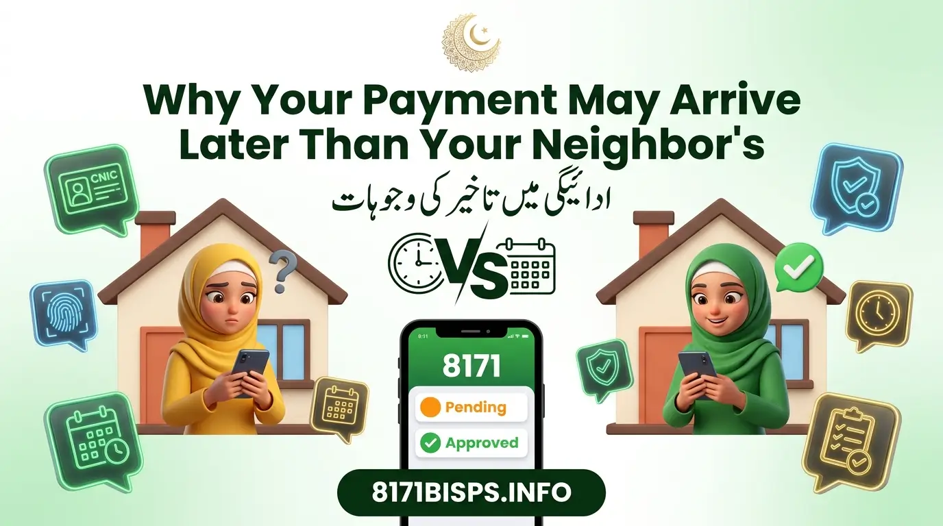 Why your payment may arrive later than your neighbor's: