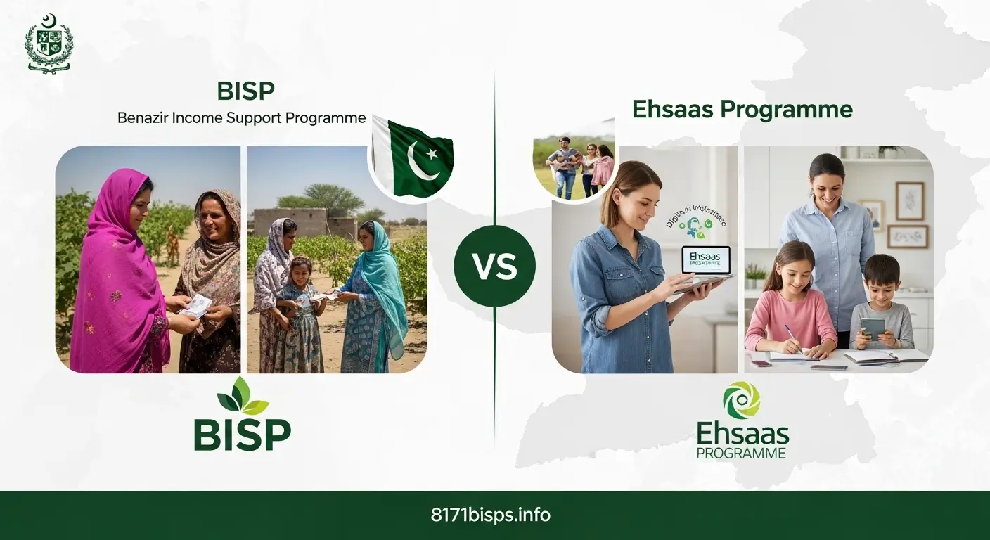 Difference Between BISP and Ehsaas Programme