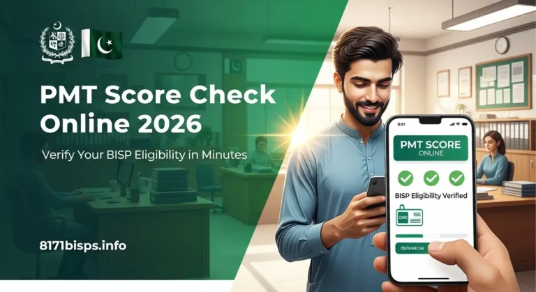 PMT Score Check Online 2026 – Verify Your BISP Eligibility in Minutes