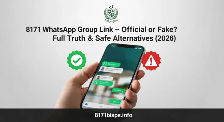 8171 WhatsApp Group Link –Official or Fake? Full Truth & Safe Alternatives (2026)