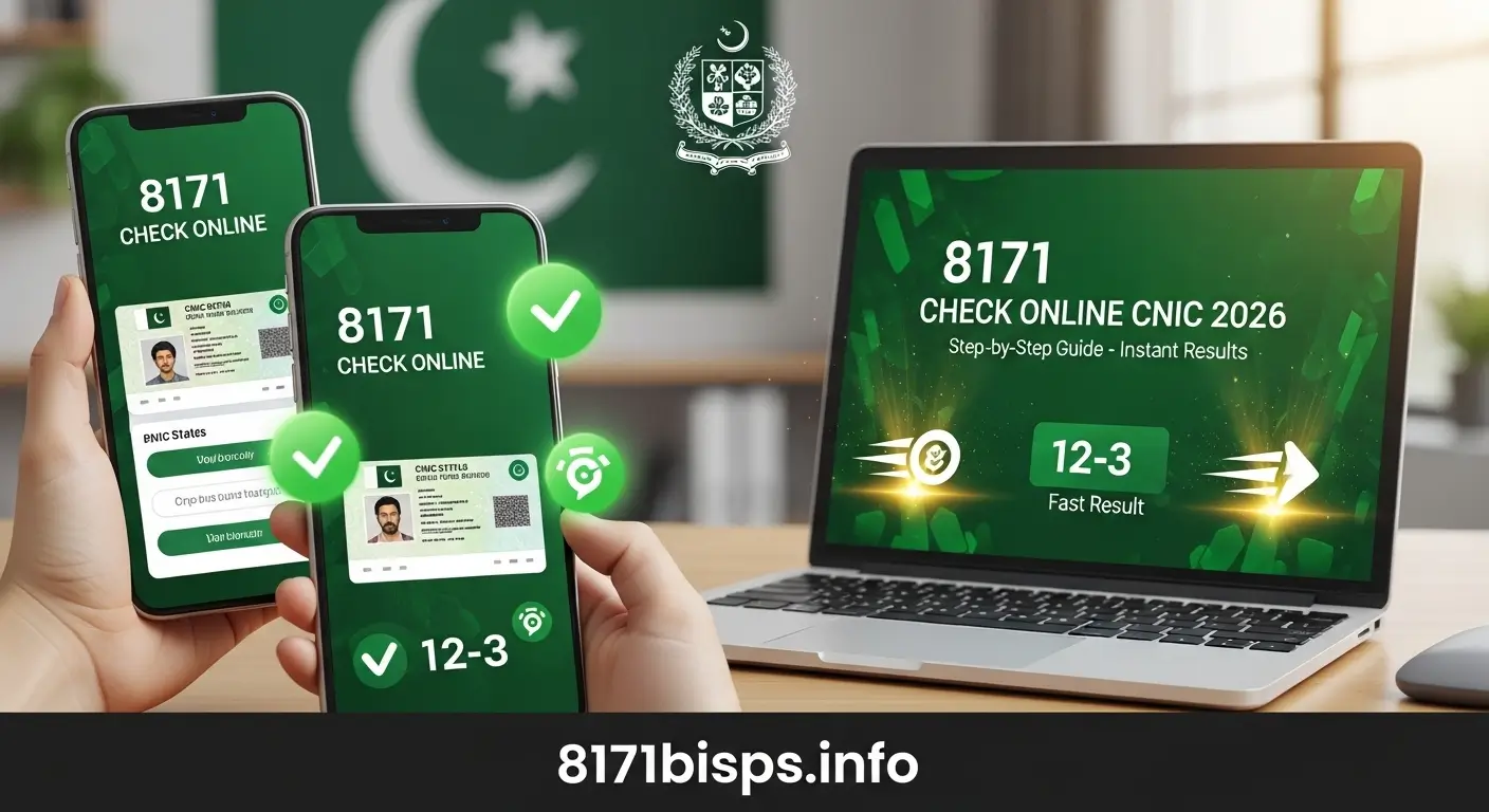 8171 Check Online CNIC
