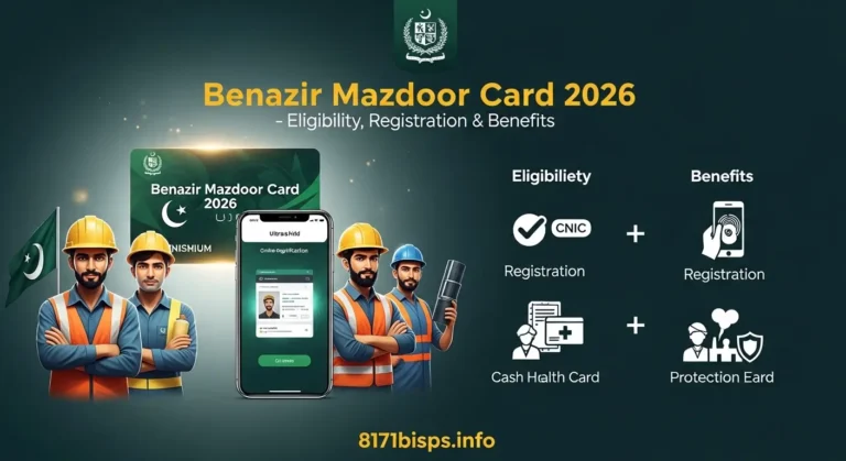 Benazir Mazdoor Card 2026 – Eligibility, Registration & Benefits