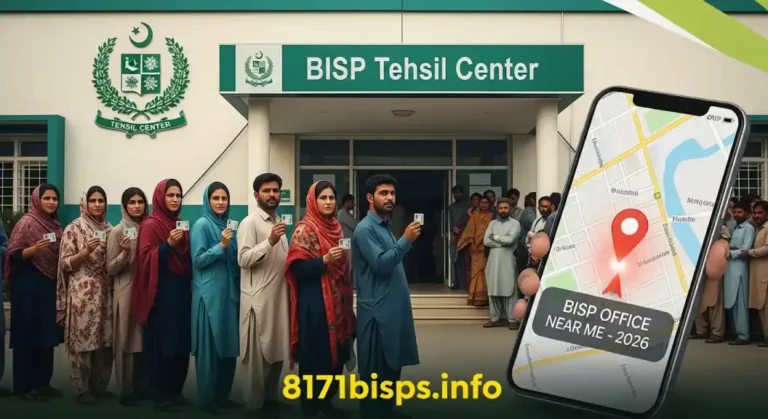 BISP Office Near Me 2026 – Find Nearest Tehsil Center