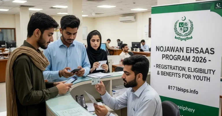 Nojawan Ehsaas Program – Registration, Eligibility & Benefits for Youth