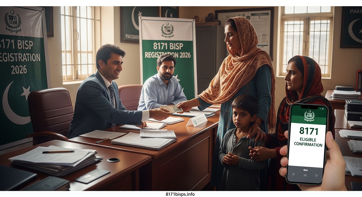 8171 Ehsaas Program 25000 BISP Registration 2026 – Complete Guide