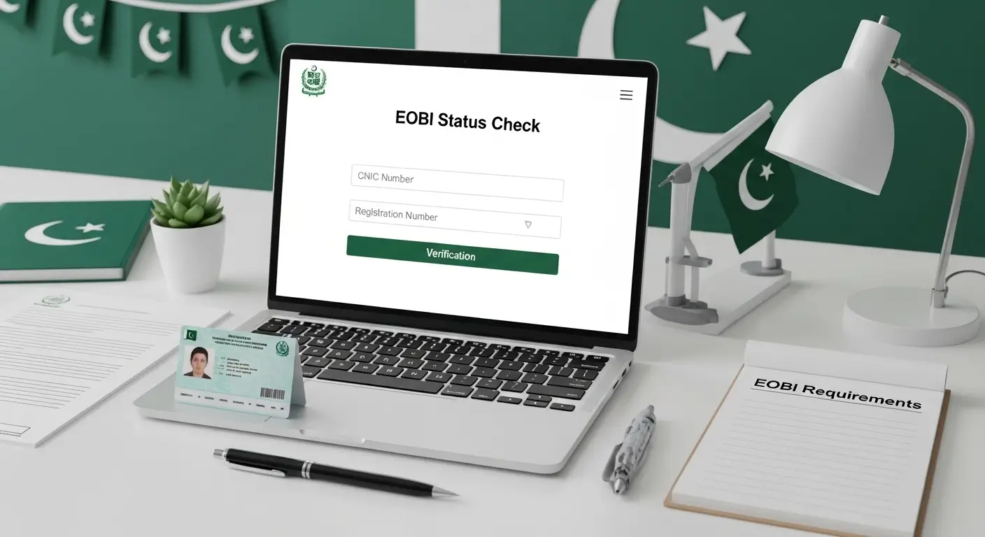 EOBI Status Check by CNIC 2026 Instant Result in Seconds