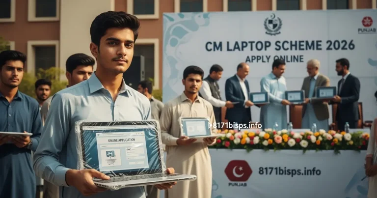 CM Laptop Scheme 2026 Apply Online Pakistan – Eligibility, Last Date, Merit List & Status Check